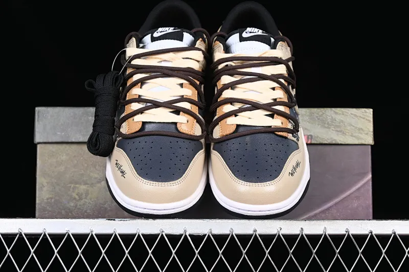 All Categories Nk SB Dunk Series Nk SB Dunk Low Low-top sneakers Customized large box Nk Dunk Low Panda Prank-Sliding Track SB strap low-top casual sneakers DD1391-100